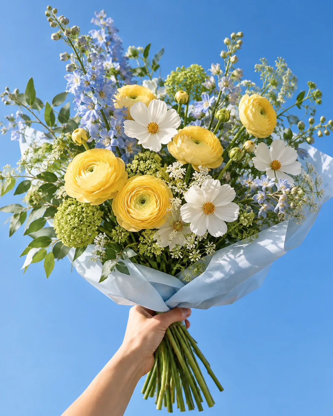 Sample bouquet creative